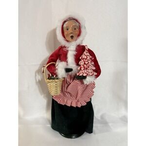 Byers Choice Carolers Candy Cane Mrs Claus Christmas Figure 2012